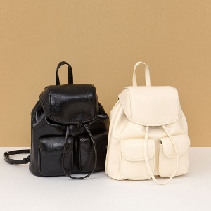 Casual Style Plain Cute Mini Backpack
